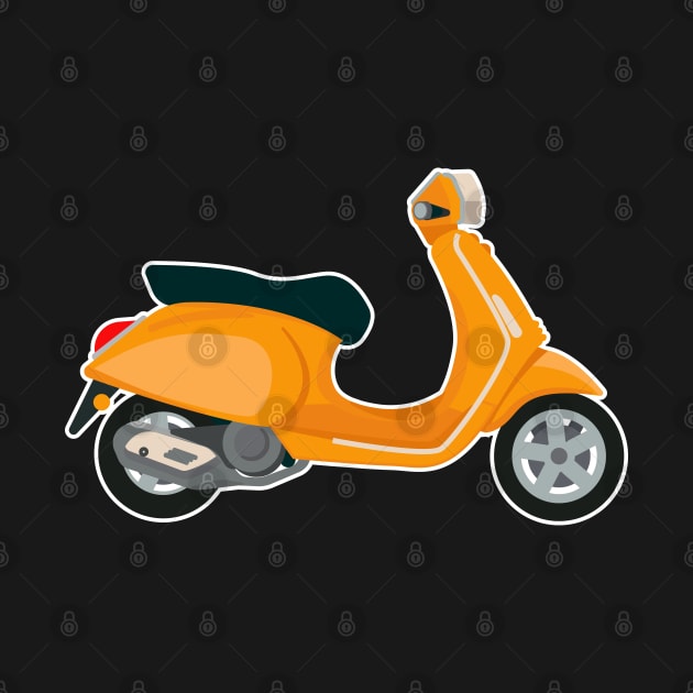 Vespa matic by Stenau Artwerk