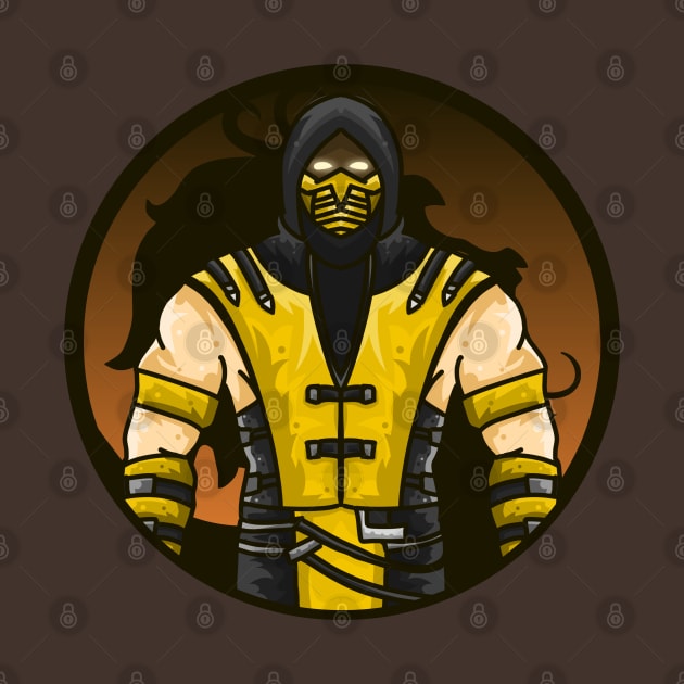 Scorpion Mortal Kombat by Aldyz