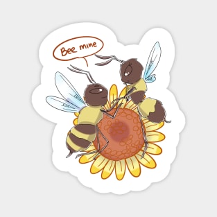 Bee Mine My Honey Bee Magnet