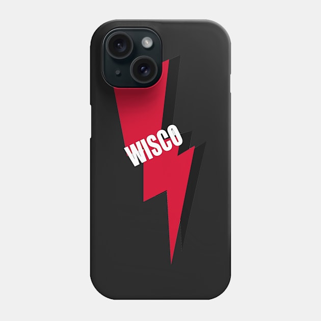Wisco Lightning Phone Case by designs-hj
