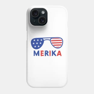 Merika 4th of July Patriotic American Flag Phone Case