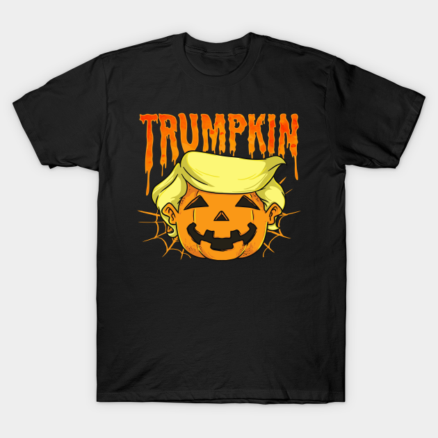 Discover Donald Trumpkin funny president Trump party Halloween t-shirt - Donald Trumpkin President Halloween - T-Shirt