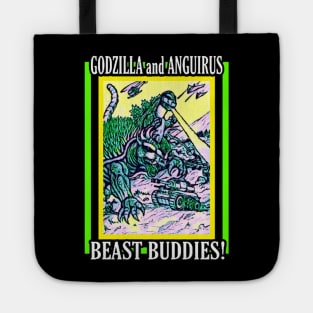 GODZILLA and ANGUIRUS : Beast Buddies Tote