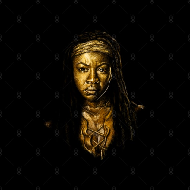 Michonne Golden by ShayLei