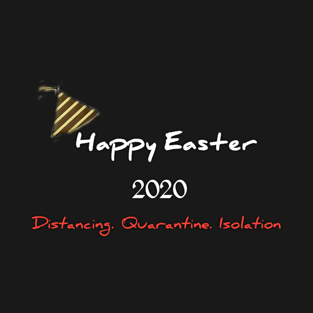 happy easter 2020,distancing,quarantine,isolation by Ehabezzat