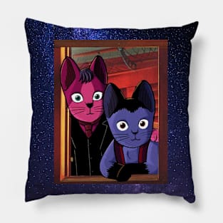 Night at the Galactic Railroad Pillow