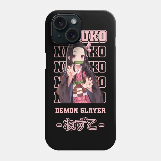 Nezuko Kamado Phone Case by Pantat Kering