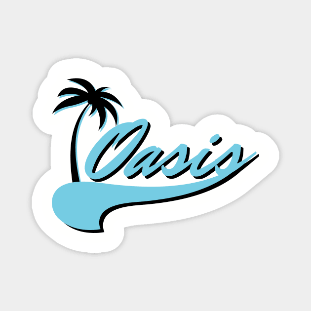 Oasis Palm Tee Magnet by Oasis Community Church