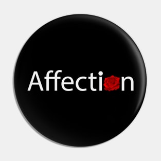 Affection artistic text design Pin