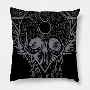 Broken skull Pillow