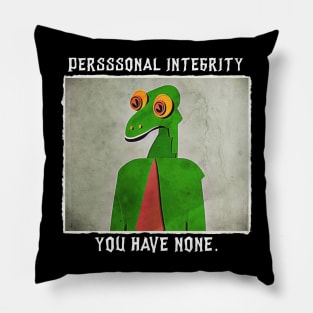 Personal integrity Pillow