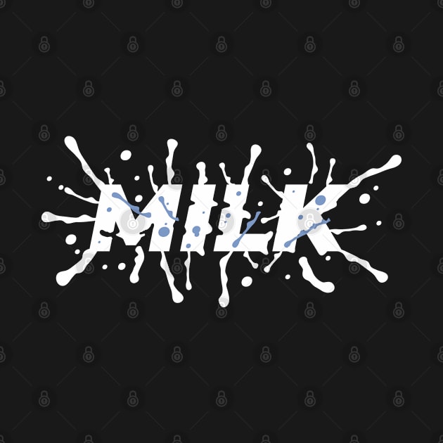 Milk word typo by Mako Design 