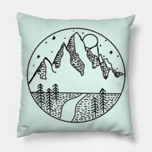 Mountain Pillow