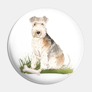 Cute Lakeland Terrier Pin