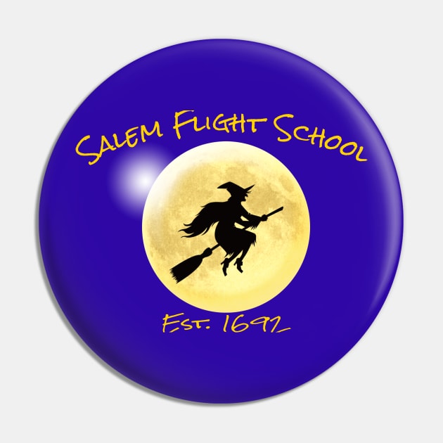 Salem Flight School Pin by Bunnuku