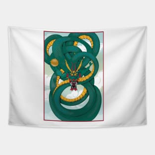 Golden Dragon Tapestry