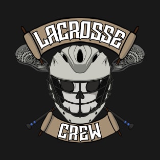 Lacrosse crew Jolly Roger pirate flag T-Shirt