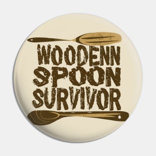 wooden spoon survivor Pin