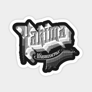 Vintage Yakima, WA Magnet