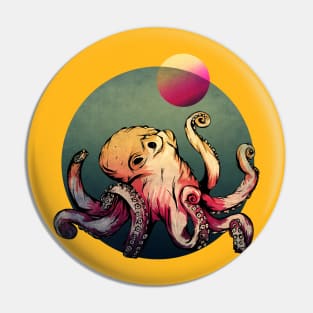 Deep Sea Octopus Pin