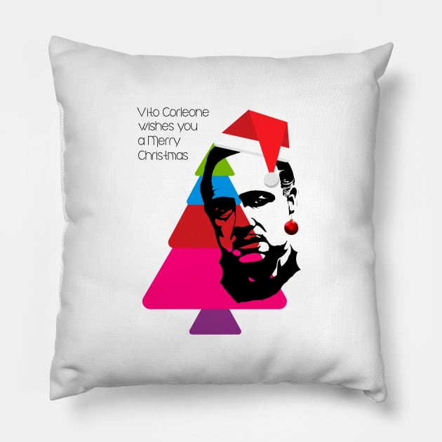 Vito Christmas Pillow by RataGorrata