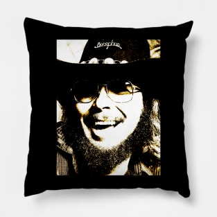 Hank Williams Jr / Vintage Pillow