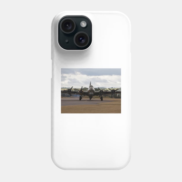 WW2 B-17 Sally B at Duxford Phone Case by captureasecond