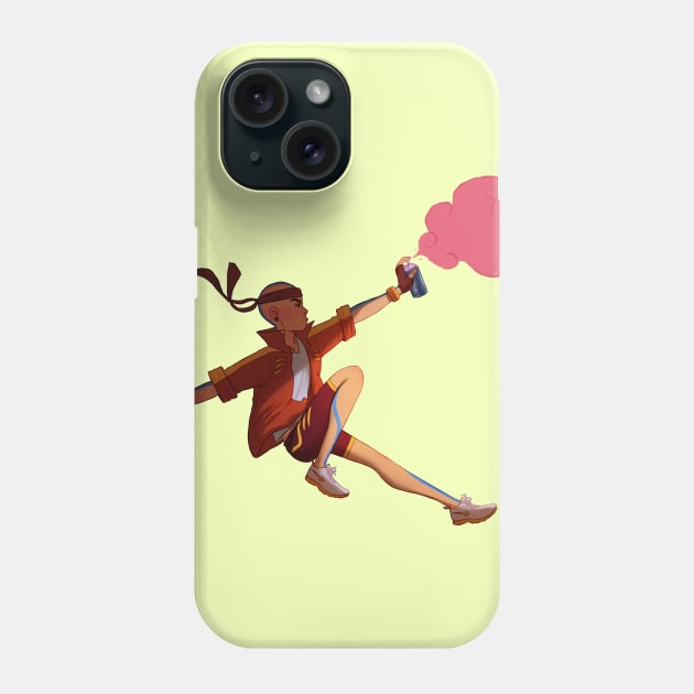 Graffiti Aang Phone Case by ColonelBaconBits