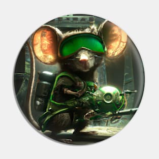 mouse cyborg Pin