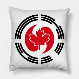 Korean Canadian Multinational Patriot Flag Series Pillow