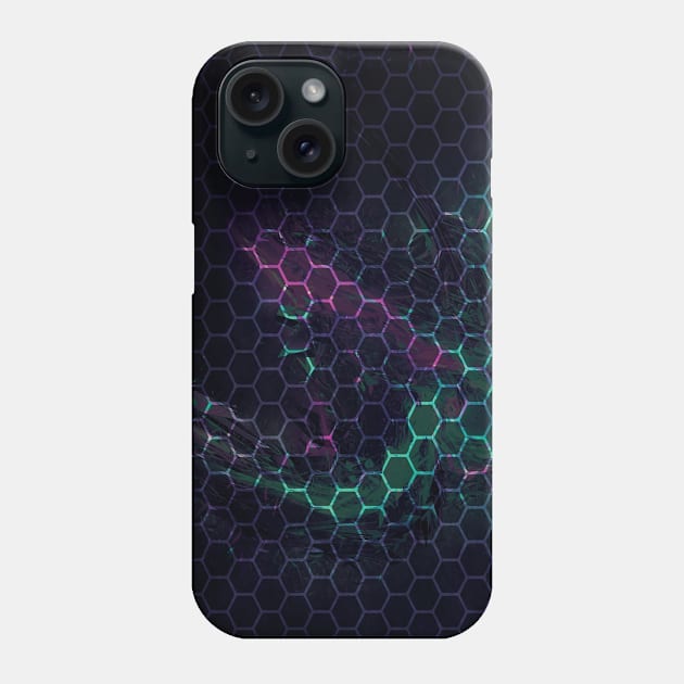 Abstract Vortex of Polygons Phone Case by madmonkey