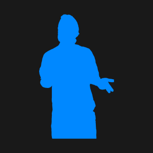 Guy explaining being turned into a blue silhouette. T-Shirt