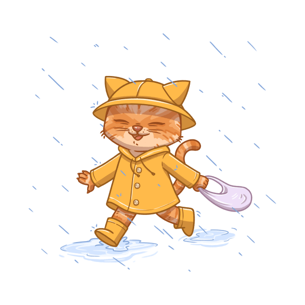 Rain Kitty by ShelboBaggins