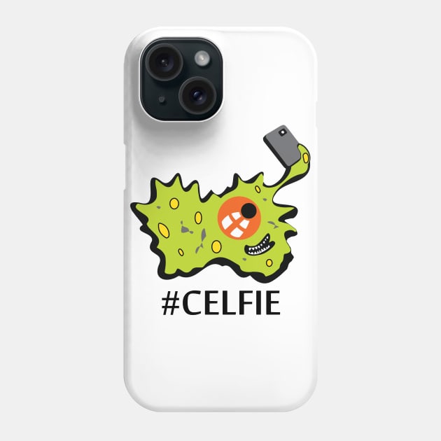 Selfie – Cellfie Biology Science Phone Case by alltheprints