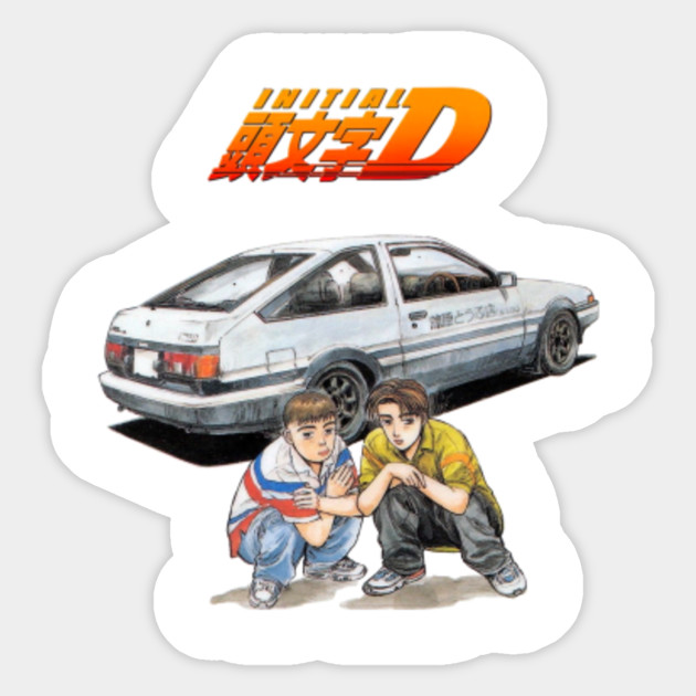 Initial D Initial D Sticker Teepublic