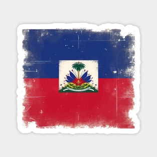 Vintage Haiti Haitian Flag Day Haitian Pride Magnet