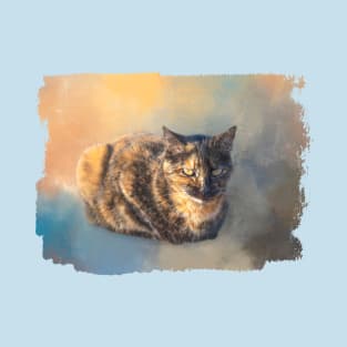 Tortie Cat 02 T-Shirt