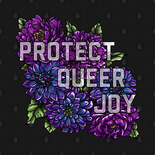 Protect Queer Joy Bi by Art by Veya