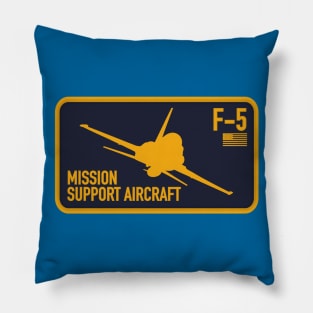 F-5 Mission Support Aircraft Pillow