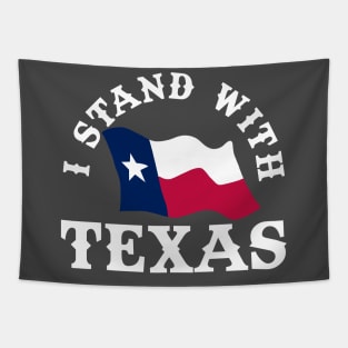 I Stand With Texas Tapestry