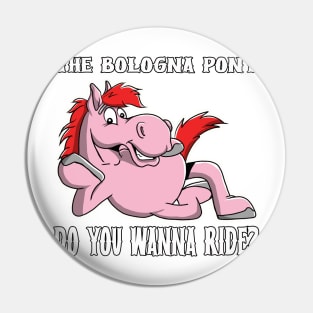 The Bologna Pony Pin