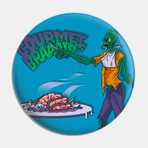 Gourmet Brains Pin by Getsousa