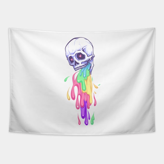 Skelly Goo Tapestry by Keihoshi