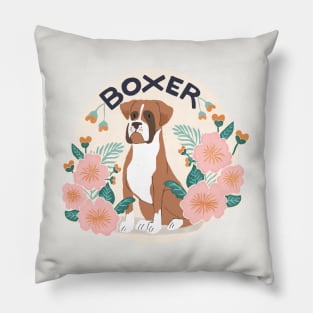 Boxer Dog Pillow