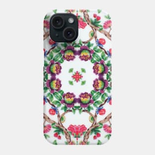 Botanical print wines Phone Case