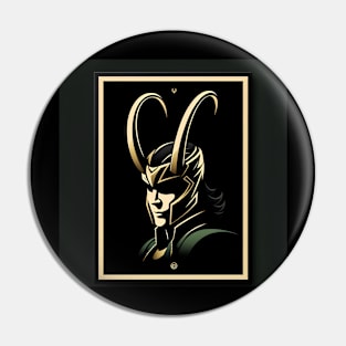 Loki of Asgard Pin