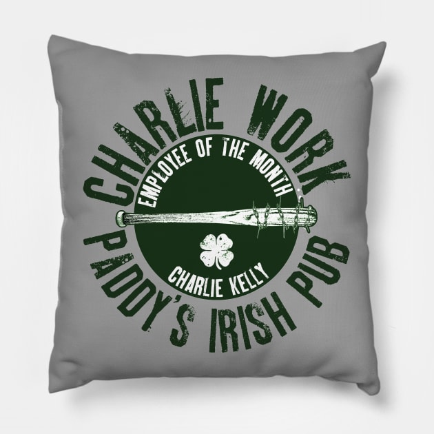 Employee of the Month Pillow by huckblade