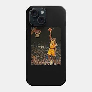 Shaquille O'Neal - Vintage Design Of Basketball Phone Case