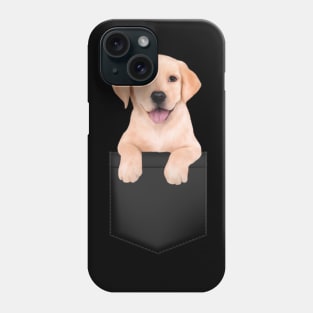 Labrador Retriever in Pocket Funny Labrador Retriever Phone Case