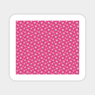 Peach Fruit Pattern Magnet